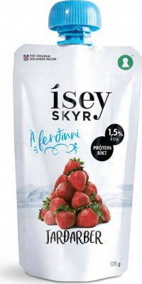 Ísey á ferðinni jarðarber 125 gr