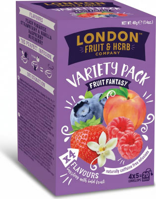 London fruit and herb veriety pack 20 stk