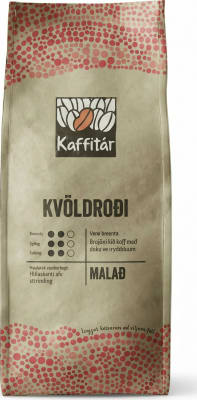 Kaffitár Kvöldroði malað