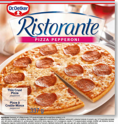 Ristorante pizza pepperroni 337gr