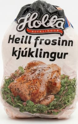 Holta heill kjúklingur frosinn