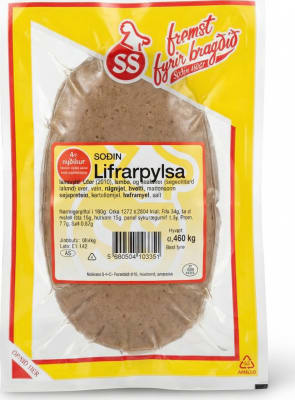 Ss lifrapylsa soðin 460 gr