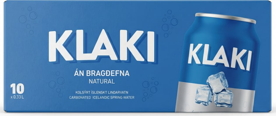 Klaki hreinn 10x330 ml