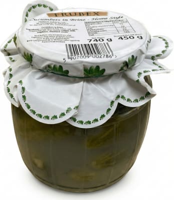 Cucumbes súrar gúrkur 740 gr
