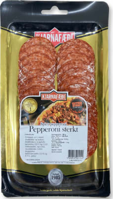 K.f álegg sterkt pepperoni 95 gr
