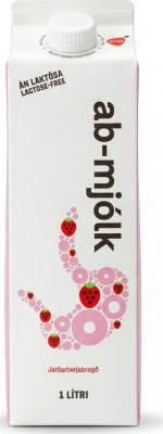 Arna ab mjólk jarðarber 1 ltr