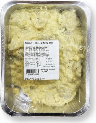 F.o þorskur í karrý ca. 600 gr
