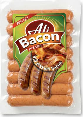Ali pylsur beikon 250 gr