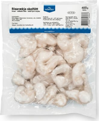 Norðan fiskur risarækja skelfétt 400 gr