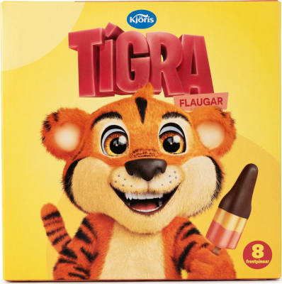 Kjörís tígra flaugar 8 stk