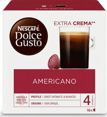 Dolce gusto americano 16 stk