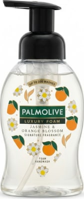 Palmolive lúxus froðuhandsápa jasmína og appelsínublóm 250 ml