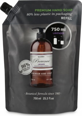 Gunry Provence Lavender hágæða handsápuáfylling 750 ml