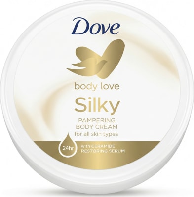 Dove Body Love Silkimjúkt dekurlíkamskrem 300 ml