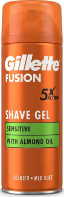 Gillette Fusion5 rakgel fyrir viðkvæma húð með möndluolíu 75 ml