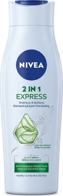NIVEA 2 í 1 Express sjampó og hárnæring Aloe vera 250 ml