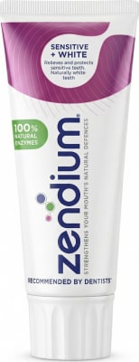 Zendium Sensitive + White tannkrem 75 ml