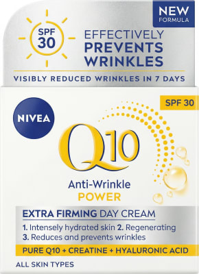 Nivea Q10 Hrukkuvarnandi Sérlega Stinnandi Dagkrem SPF 30 50 ml