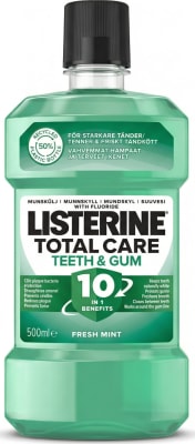 Listerine Total Care munnskol – tennur og tannhold, fersk mynta 500 ml