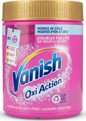 Vanish Oxi Action klórlaust blettahreinsiduft fyrir þvott 470 g