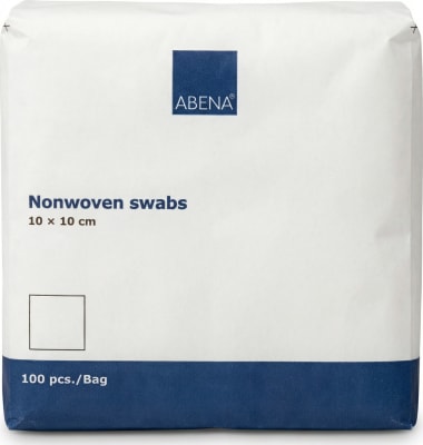 Abena óofnar grisjur 10 x 10 cm, 100 stk