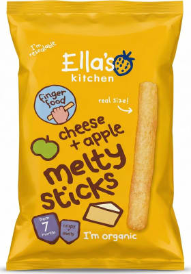 Ella's Kitchen ostur + epli bráðandi stangir 16 g
