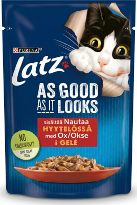 Purina Latz As Good As It Looks Nautakjöt í hlaupi 85 g