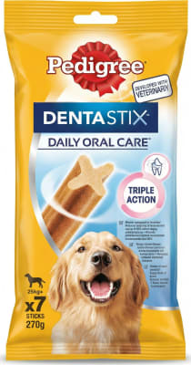Pedigree Dentastix Dagleg tannhirða 25 kg+ (7 stangir) 270 g