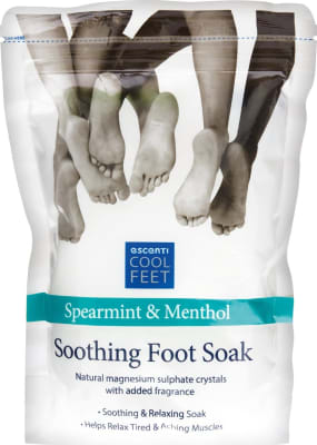 Escenti  Fóta baðsalt Spearmint & Menthol