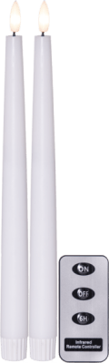 Flamme slim hvítt