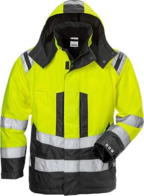 Fristads Airtech vetrarjakki HiViz gul/sv, dömu