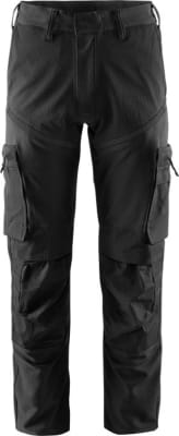 Fristads Haverdal vinnubuxur stretch, svartar
