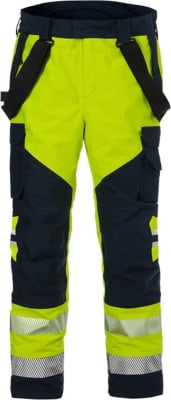 Fristads Hitaþolnar buxur Gore-Tex HiViz gular/navy
