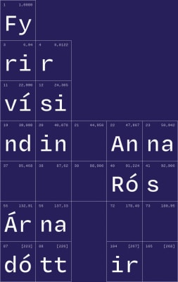 Fyrir vísindin