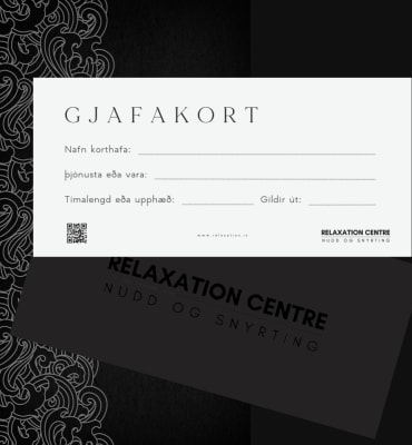 Gjafakort fyrir Slökunar nuddi