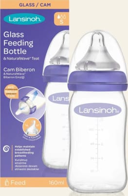 Glerpeli með túttu 160 ml