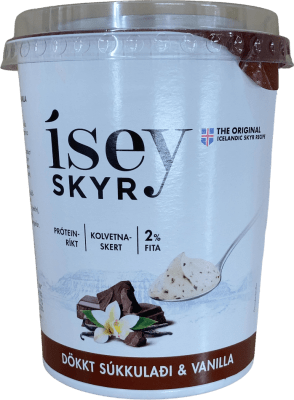 Ísey Skyr Kolvetnaskert Dökkt súkkulaði & vanilla 500 g