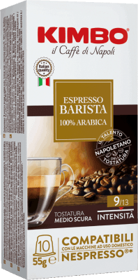 Kimbo Nespresso Barista kaffi
