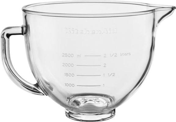 KitchenAid 4,8L Glerskál