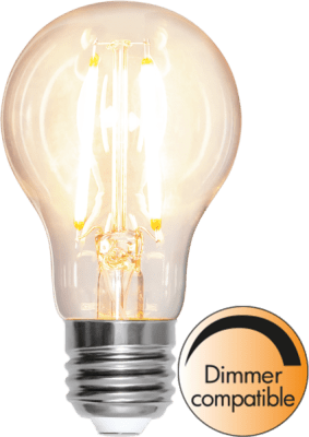 LED-LAMPA E27 A60 CLEAR