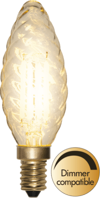 LED PERA E14 kerti/snúin