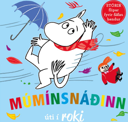 Múmínsnáðinn úti í roki