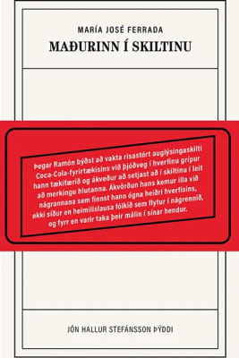Maðurinn í skiltinu