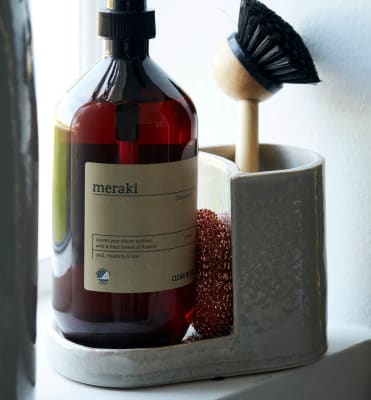 Meraki bursta og sápuhaldari