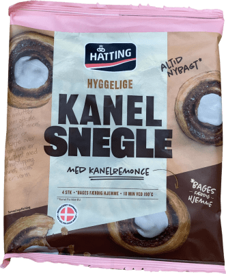 Hatting Notalegir kanilsnúðar með kanilremónsu 340 g