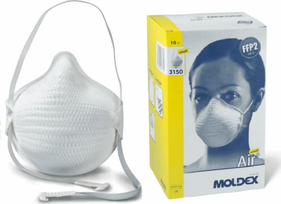 Moldex AIR rykgríma FFP2D S/M, 10stk