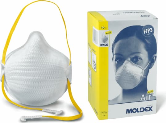 Moldex AIR rykgríma FFP3D S/M, 10stk
