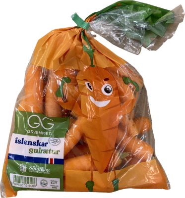 GG Grænmeti Íslenskar gulrætur 500 g
