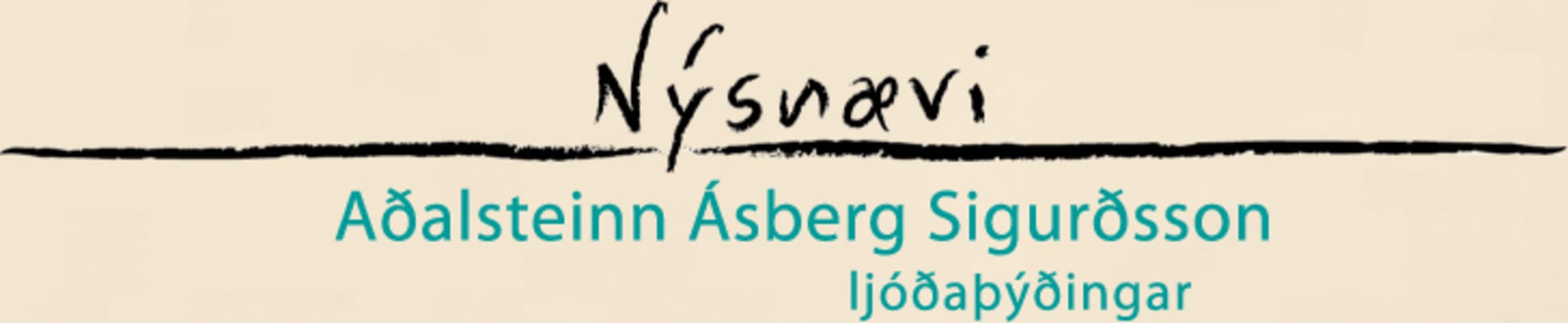 Nýsnævi - ljóðaþýðingar