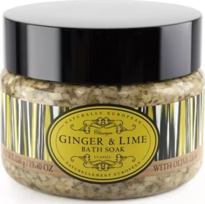 Naturally European Ginger & Lime bað salt 500 gr